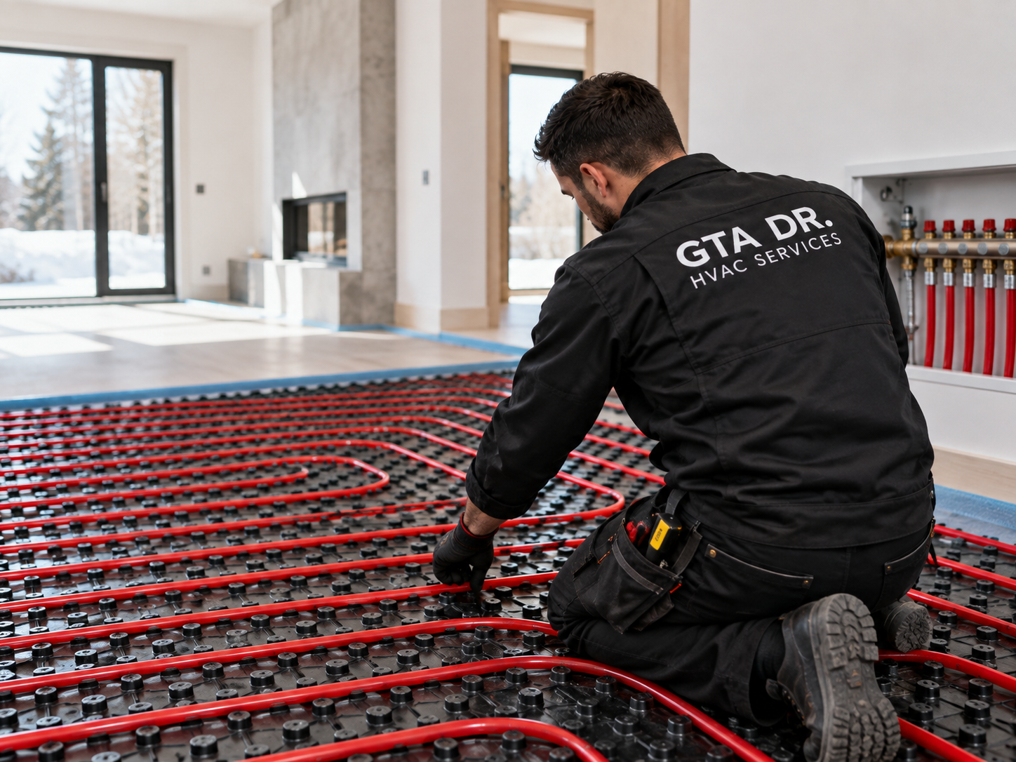 GTA Dr. HVAC Technician at Work